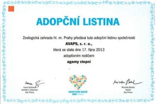 Adopcni listina-agama osadni